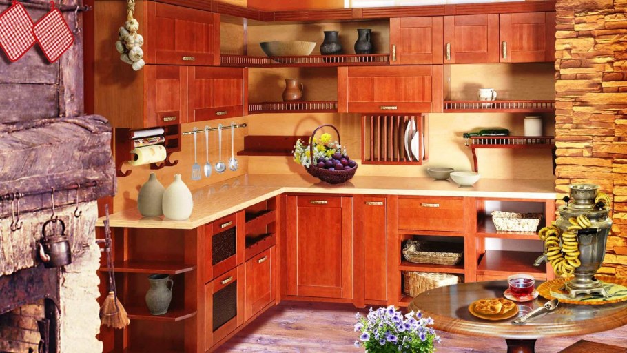 Красивые полочки для кухни