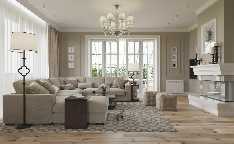 Квартира в футуристическом стиле