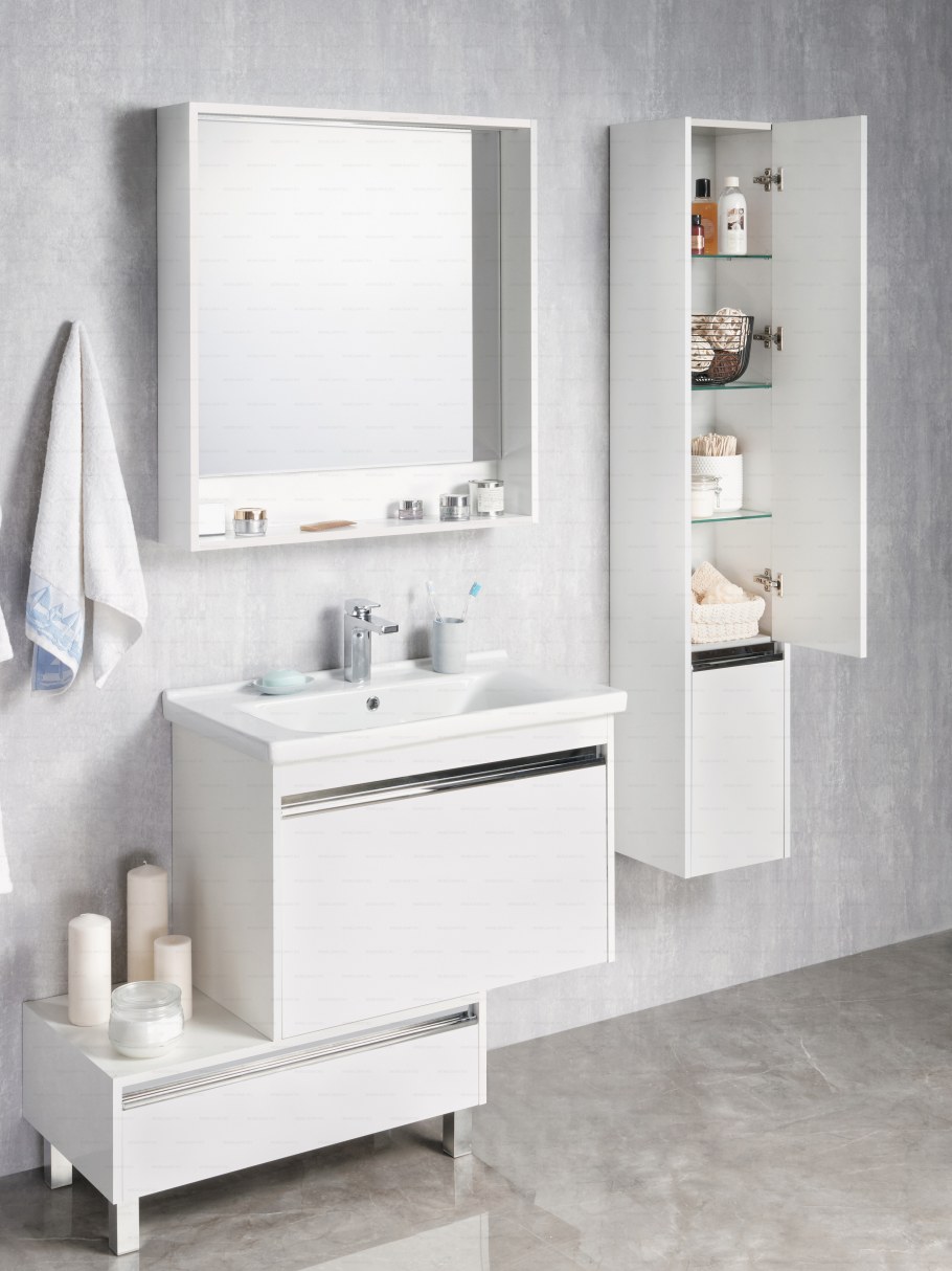 Тумба под раковину Aquaton капри 80 1a230201kp010