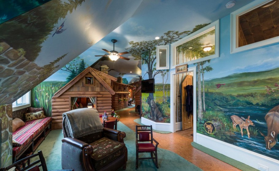 Комната в сказочном стиле