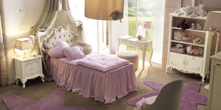 Модульная спальня Луиза (алебастр/мятный)