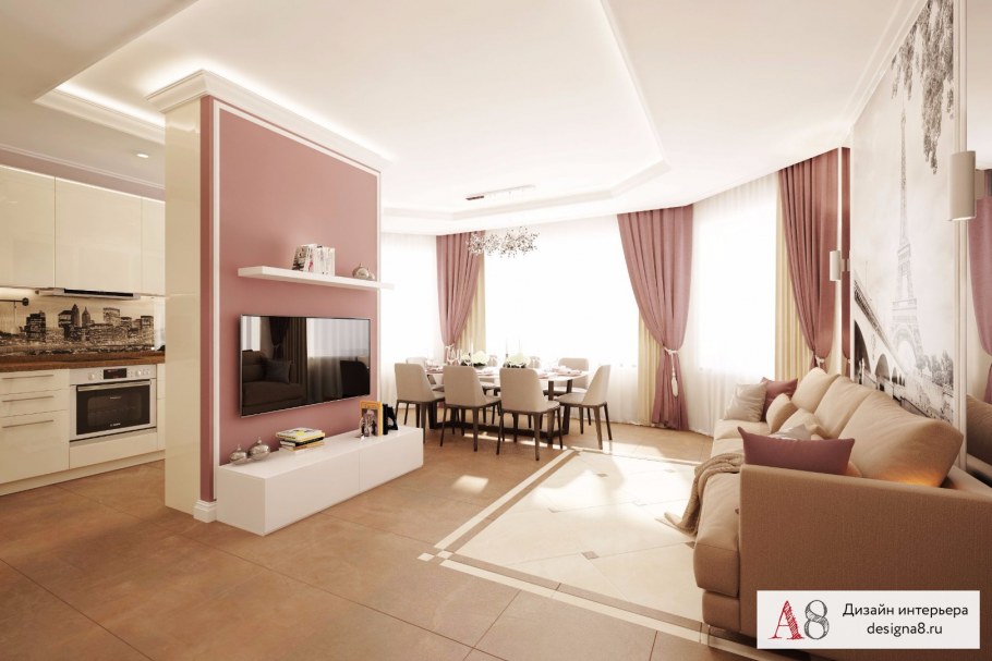 Гостиная для приема гостей