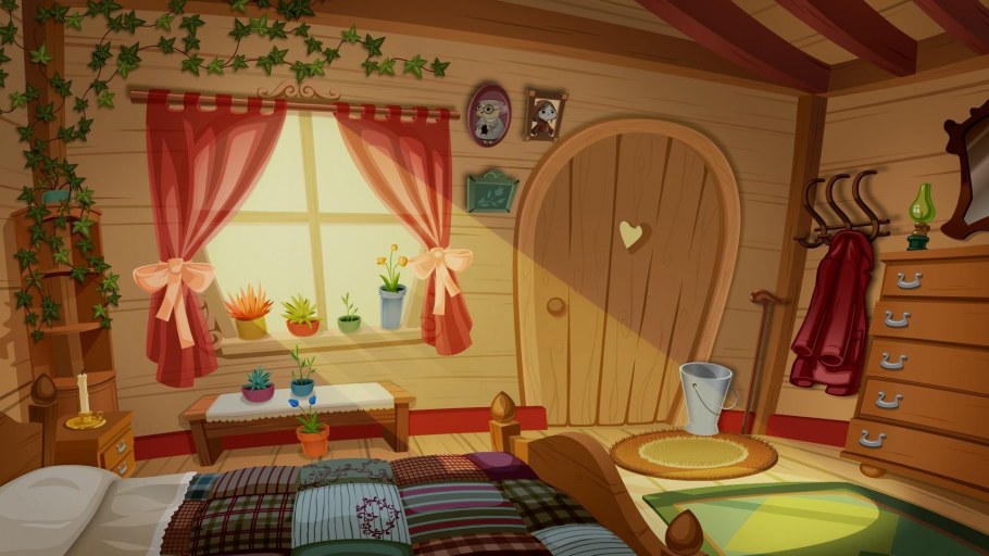 Сказочный интерьер детской комнаты