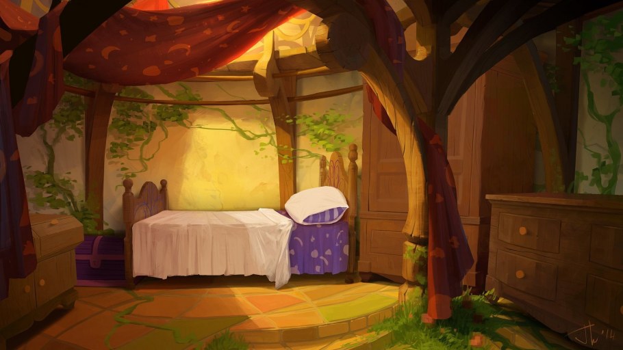 Мультяшная комната