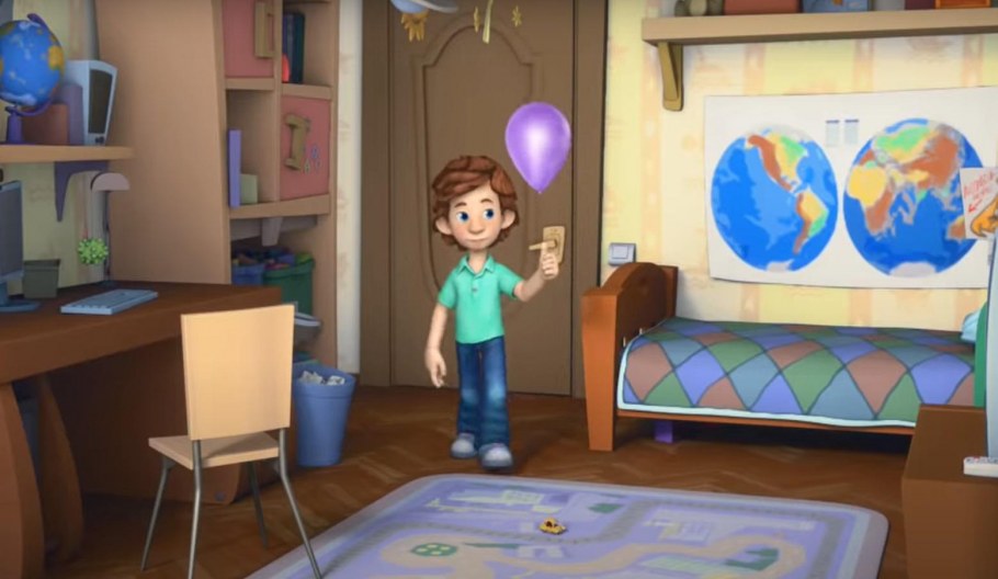 Комната в мультяшном стиле