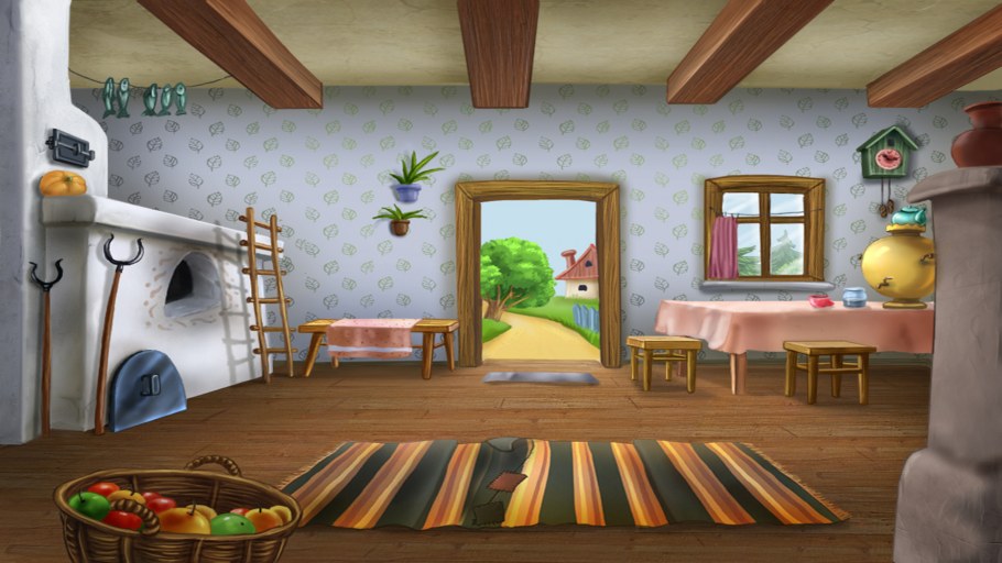 Мультяшная комната