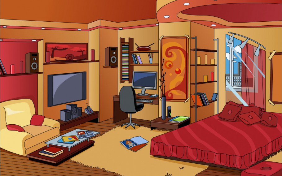 Винкс Алфея комнаты