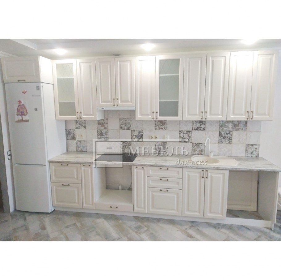 Угловая кухня Версаль-03 латте софт