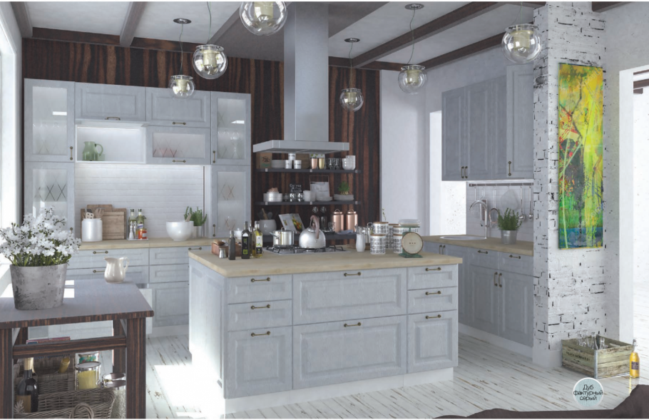 Модульная кухня Ницца Сурская фабрика
