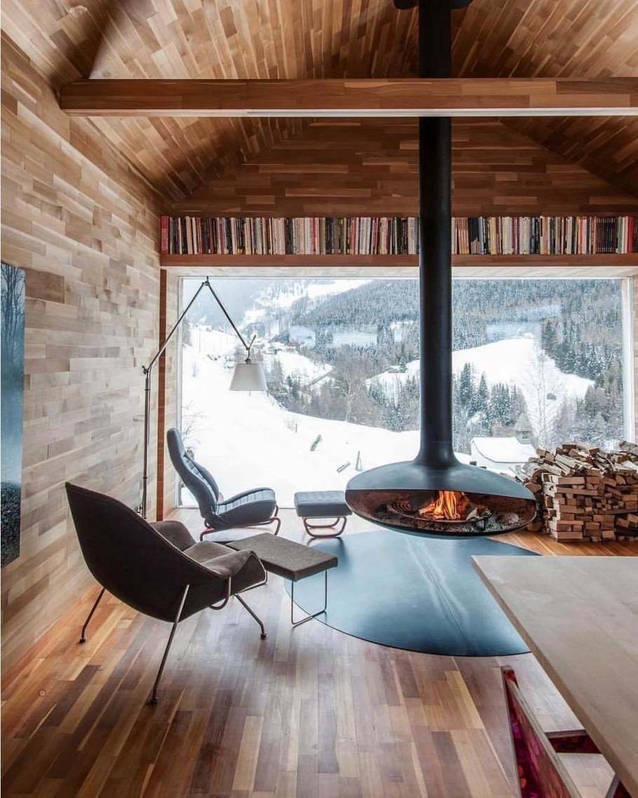 Интерьер Шале фармхаус