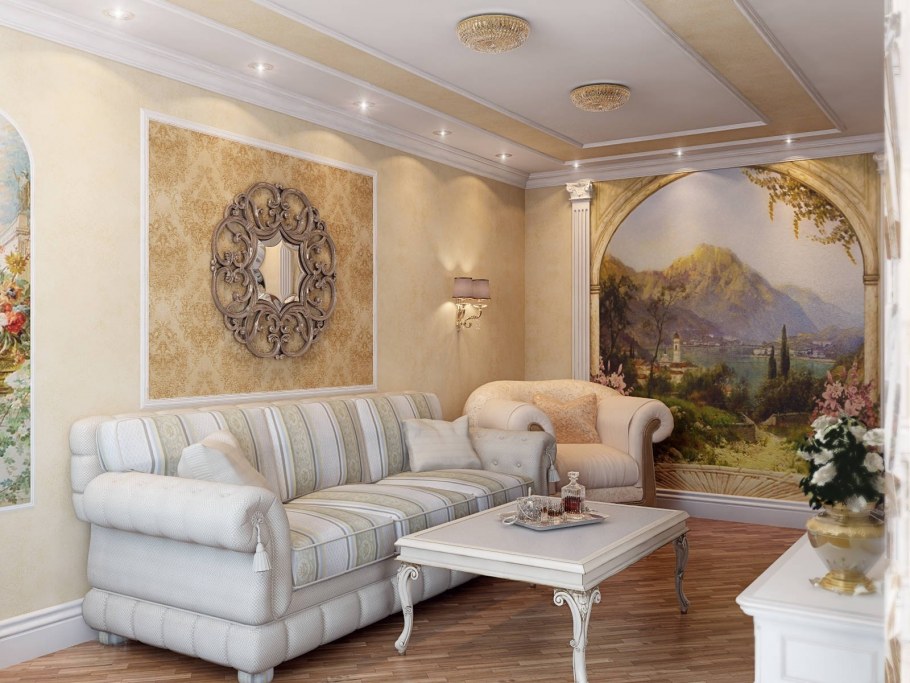 Affresco в классическом стиле