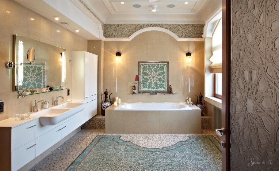 Ванная в Восточном стиле