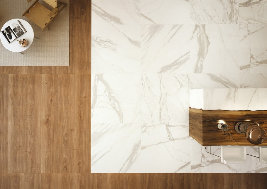 Fondovalle infinito 2.0 Marbletech White Glossy 120x240