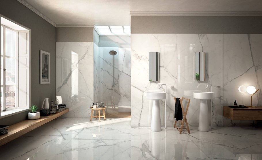 Керамогранит Fondovalle infinito Marbletech White Glossy