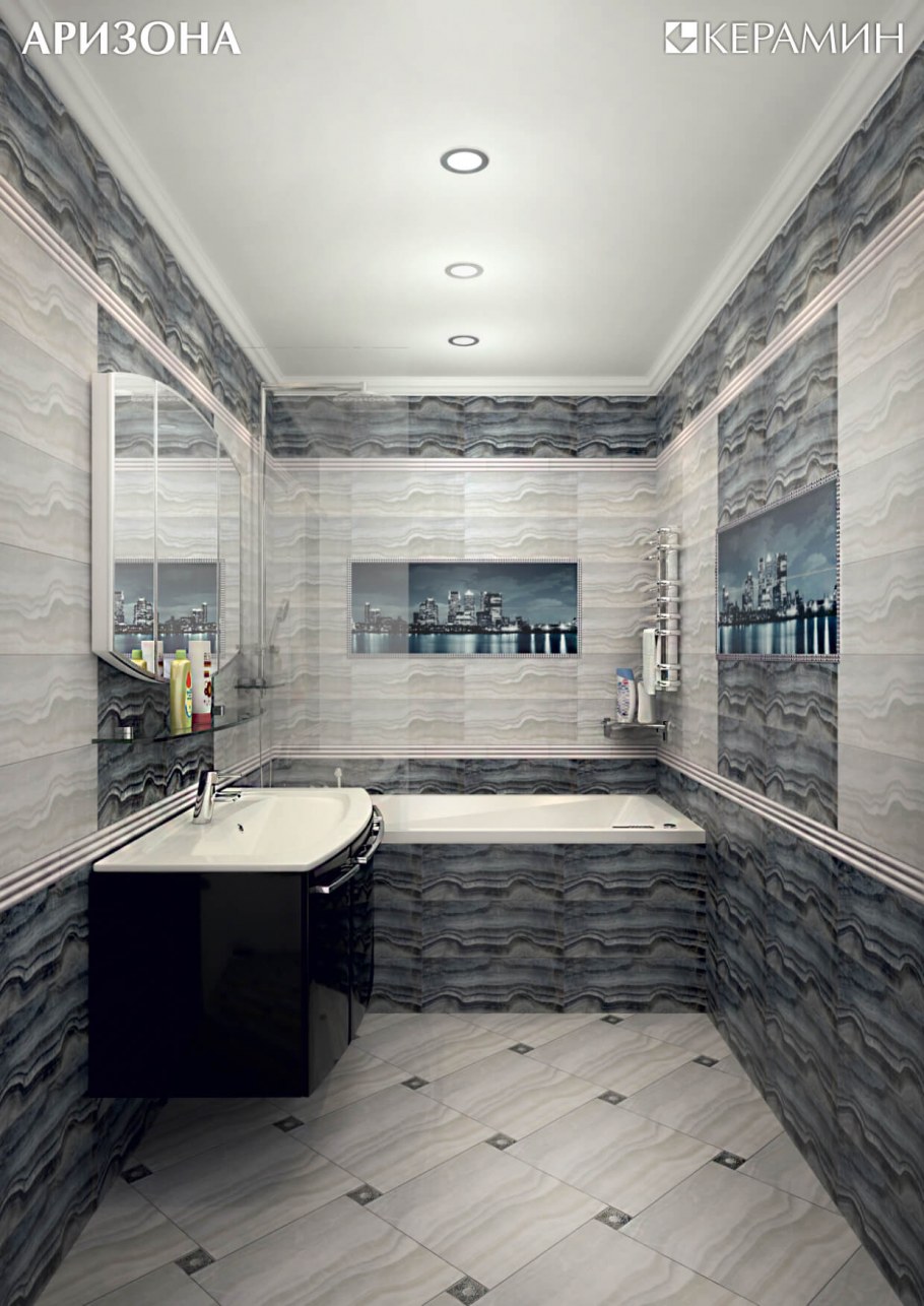 Плитка Сохо Керамин в интерьере