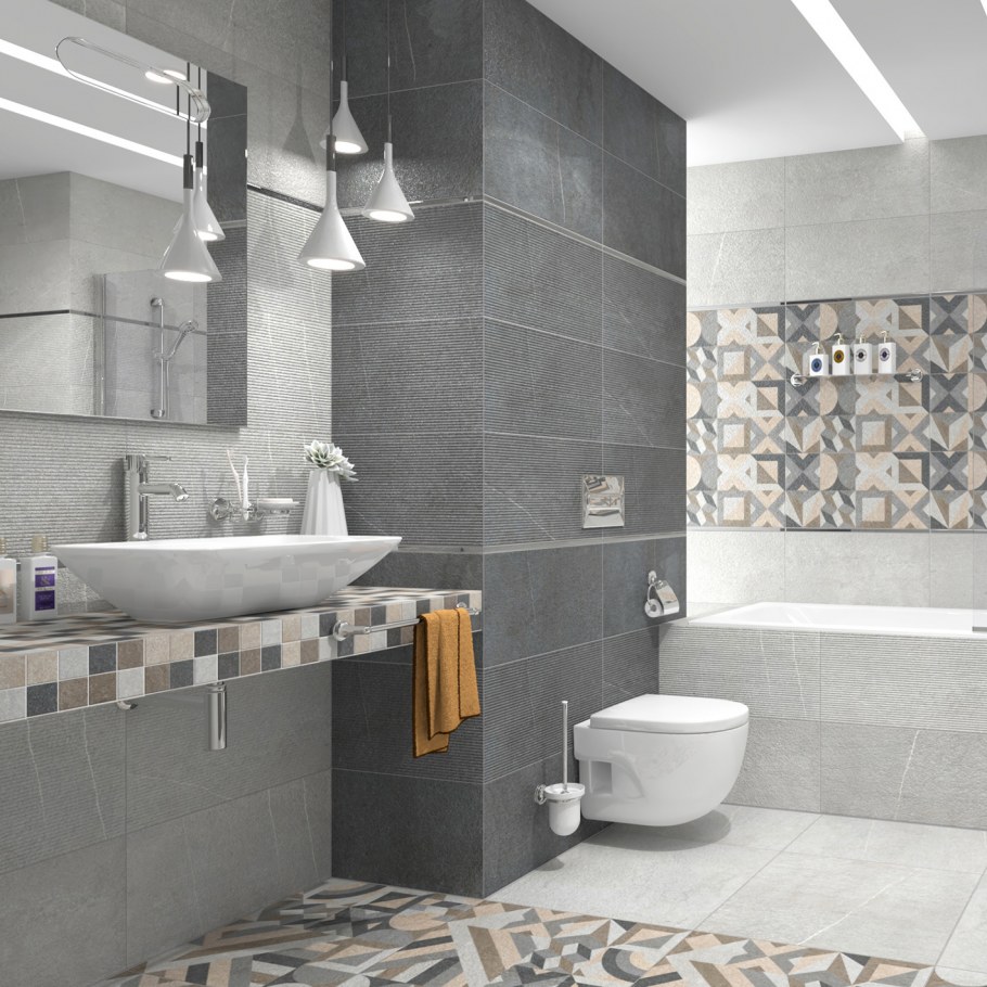 Плитка Vitra Napoli 60x60 серая