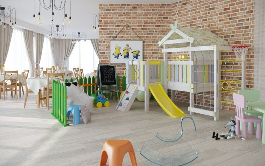 Интерьер детского центра