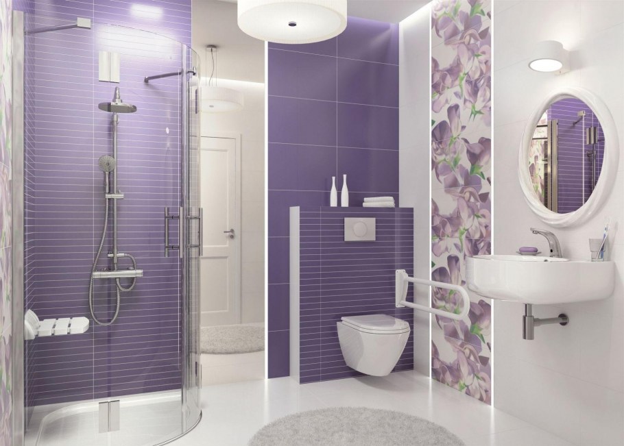 Ванная комната с душевой