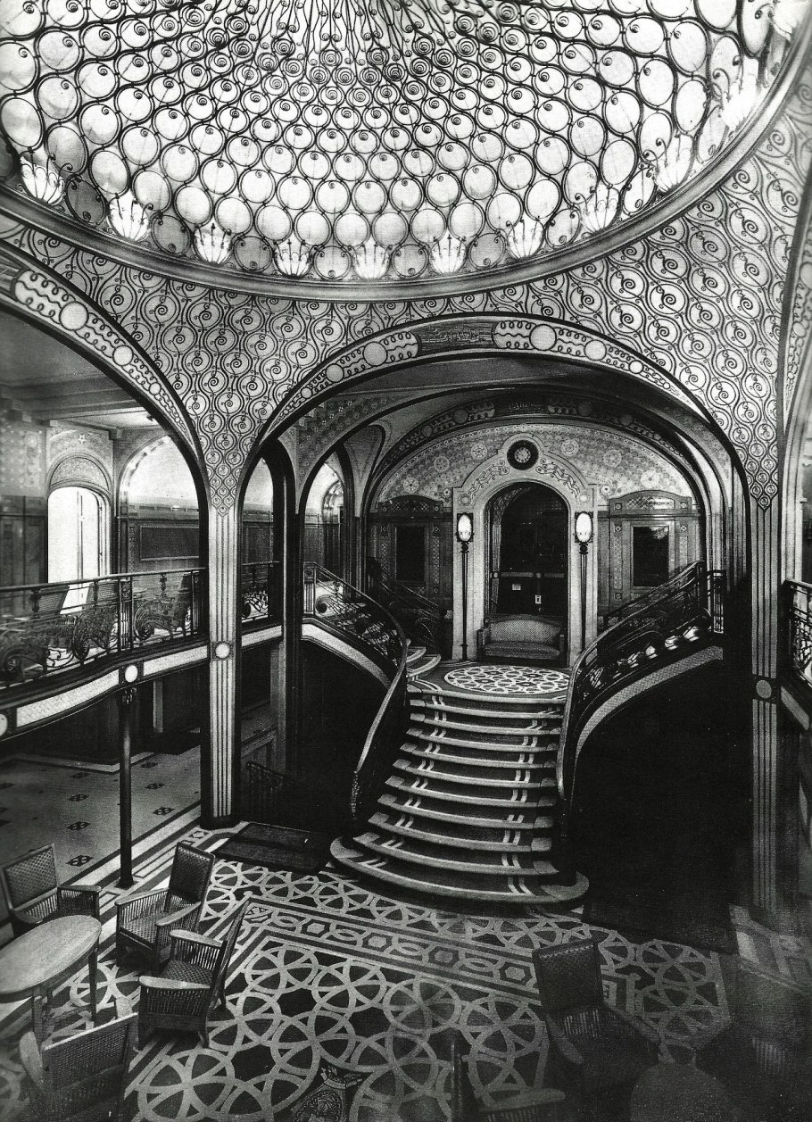 Интерьер ар деко исторический