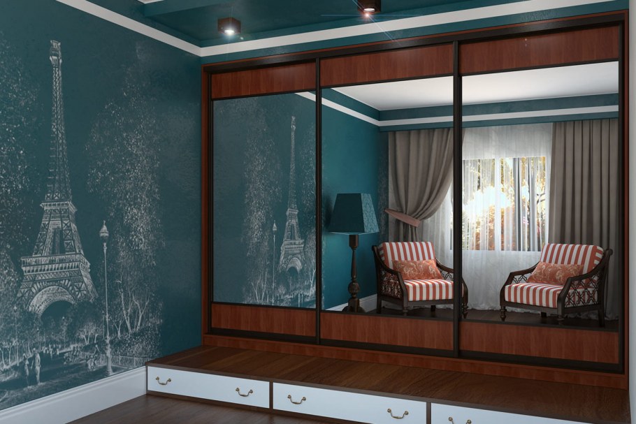 Корпусный шкаф купе