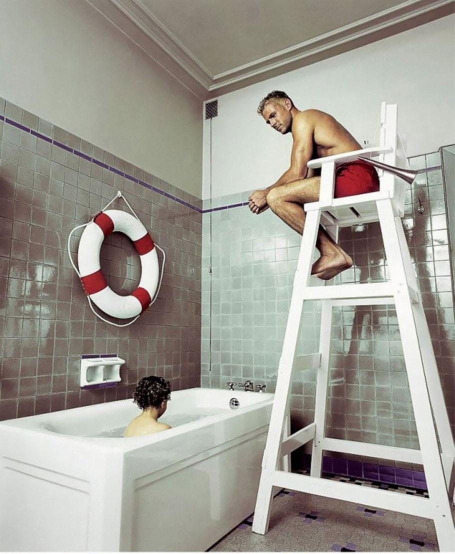 Прикольная ванная комната