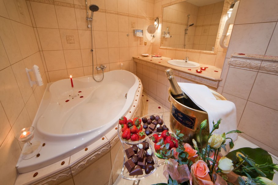 Романтичная ванная комната