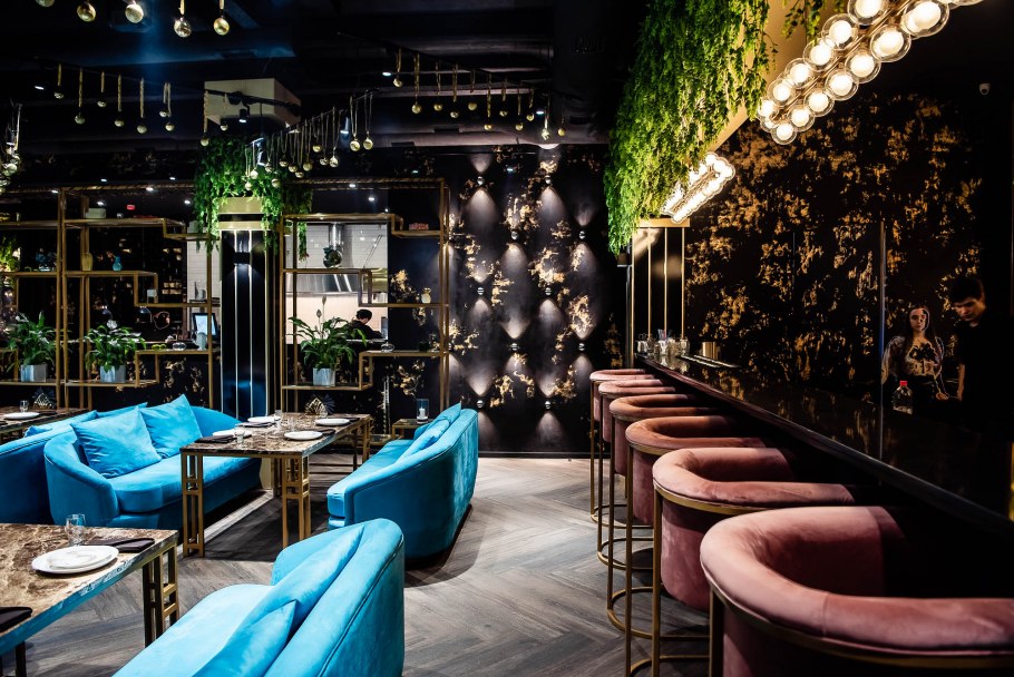 Светлая кальянная