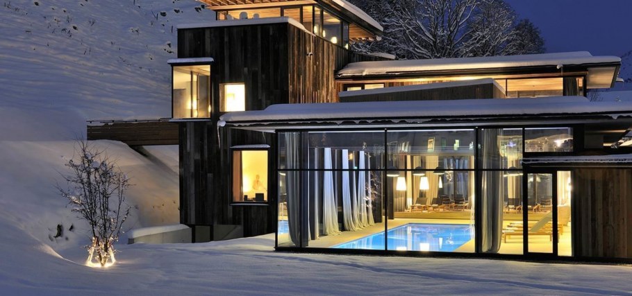 Дом фахверк Альпы