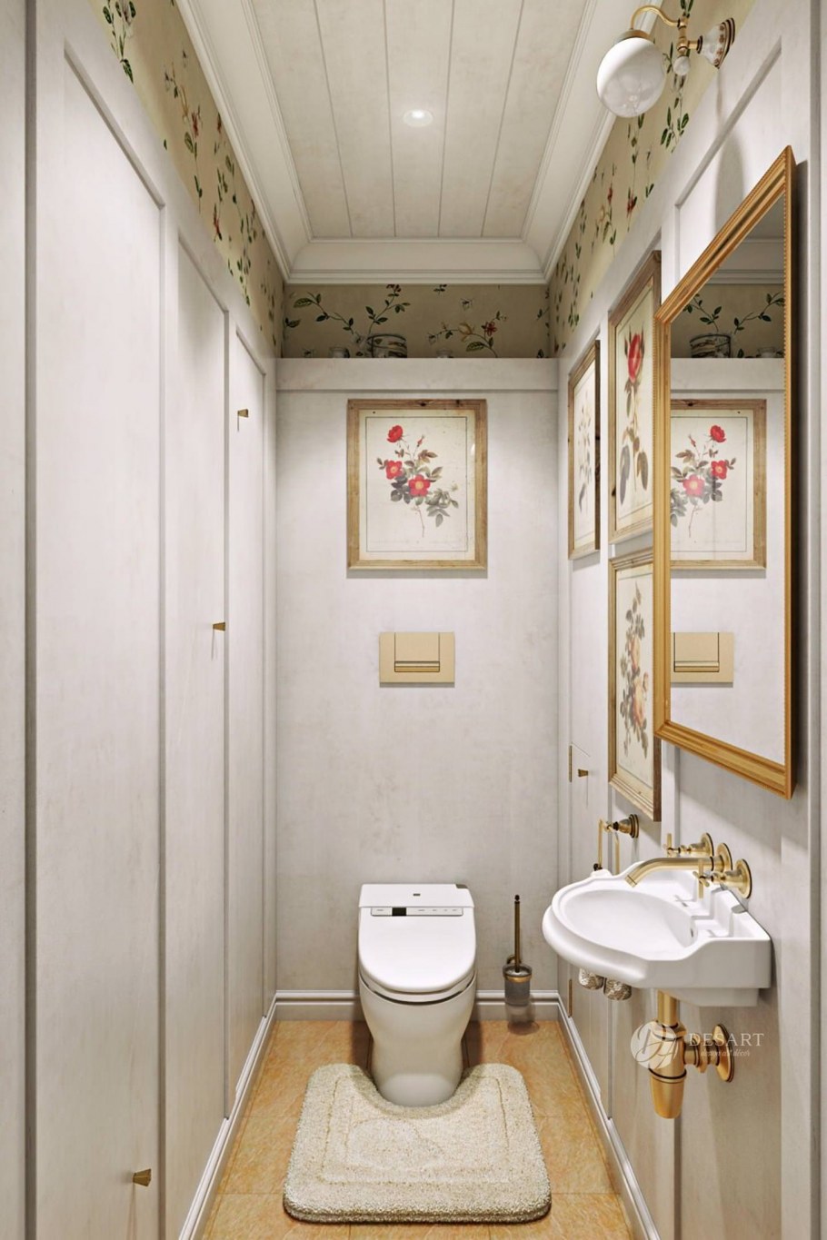 Санузел в коттедже