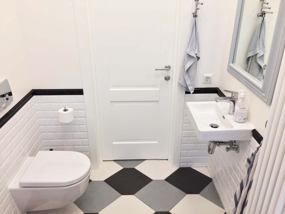 Плитка в гостевой санузел