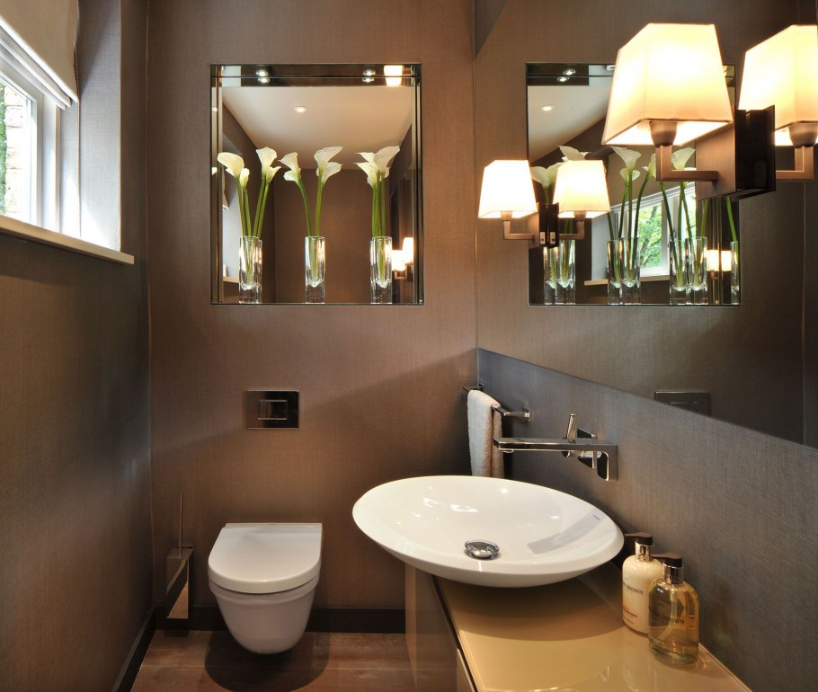 Светильник в туалет