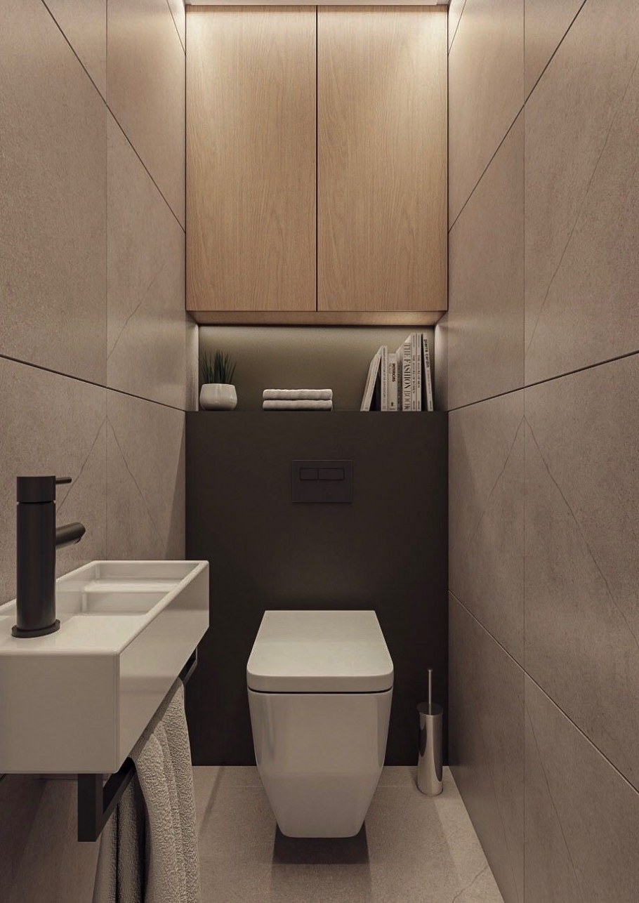 Интерьер ванной комнаты