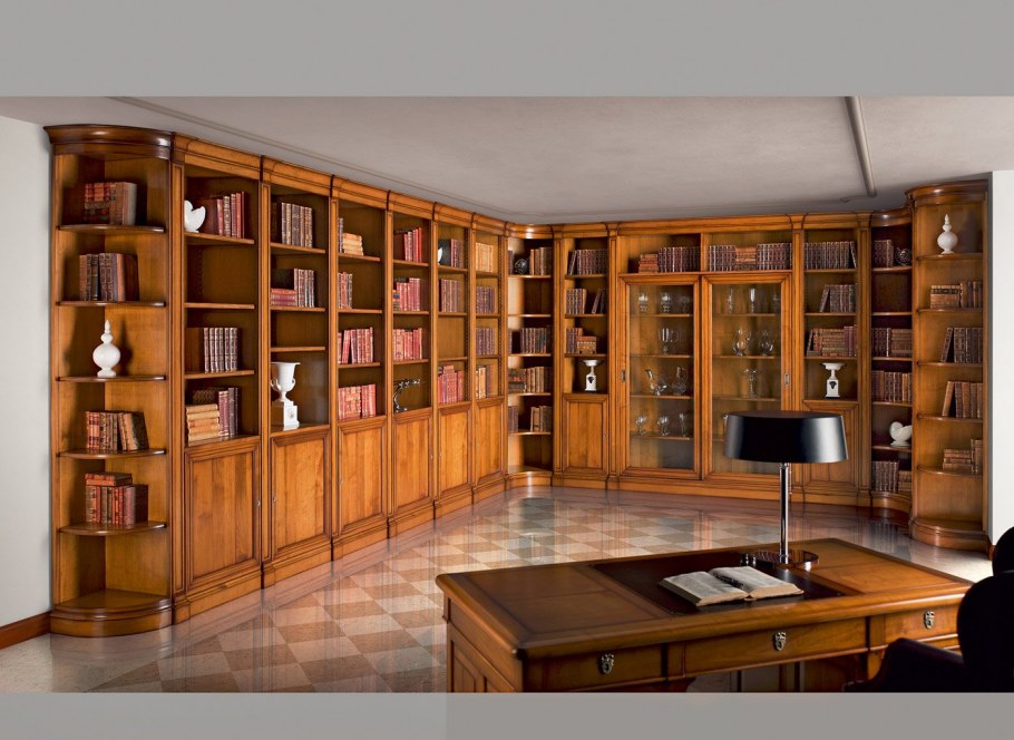 Шкафы для библиотеки домашней