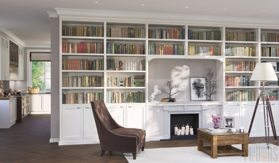 Мебель Мистер Дорс классика библиотека