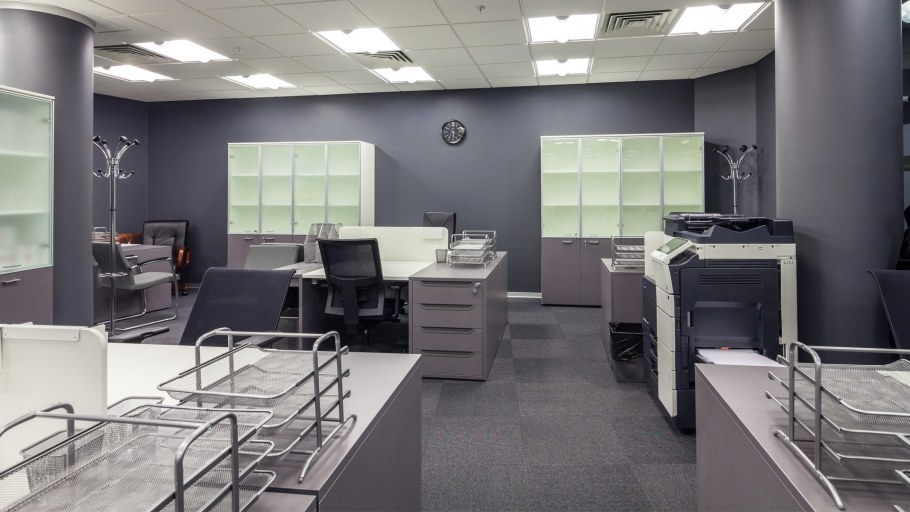 Интерьер офиса строительной компании