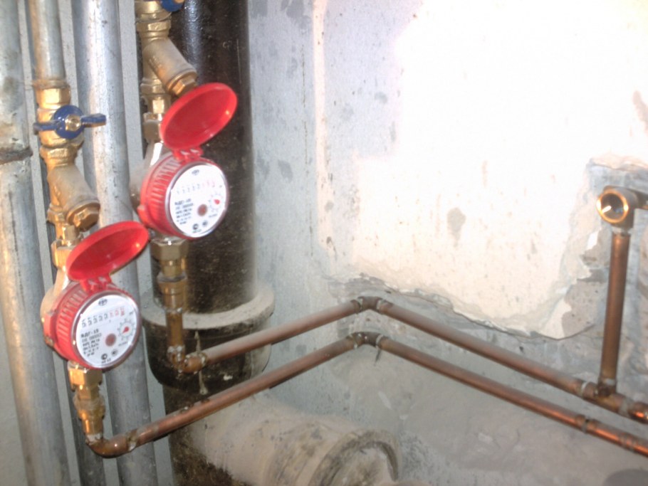 Счетчик на трубе