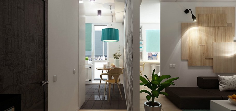 Однокомнатная хрущевка дизайн