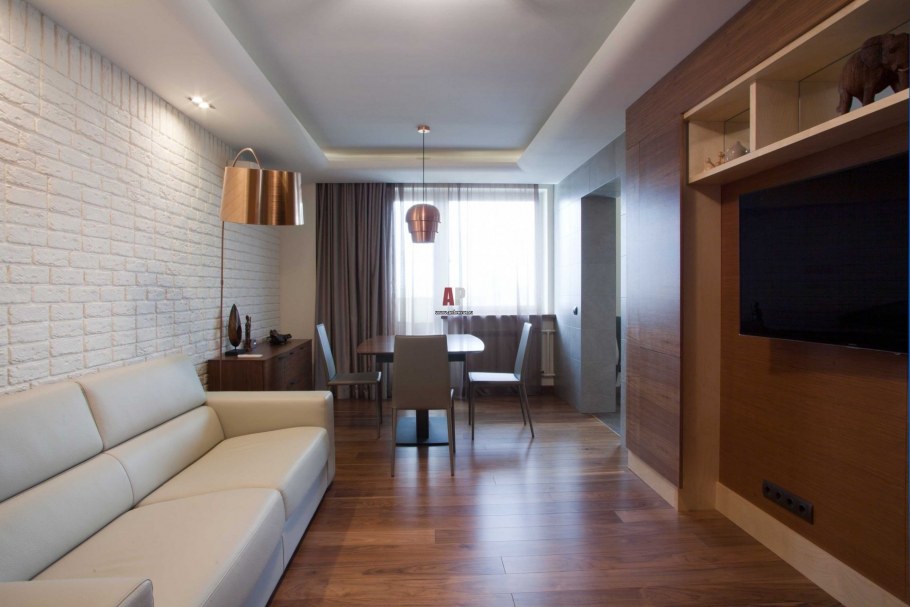 Кухня с гостинной 30кв