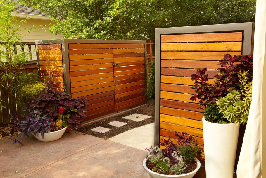 Деревянный забор