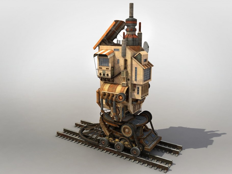 Steampunk архитектура