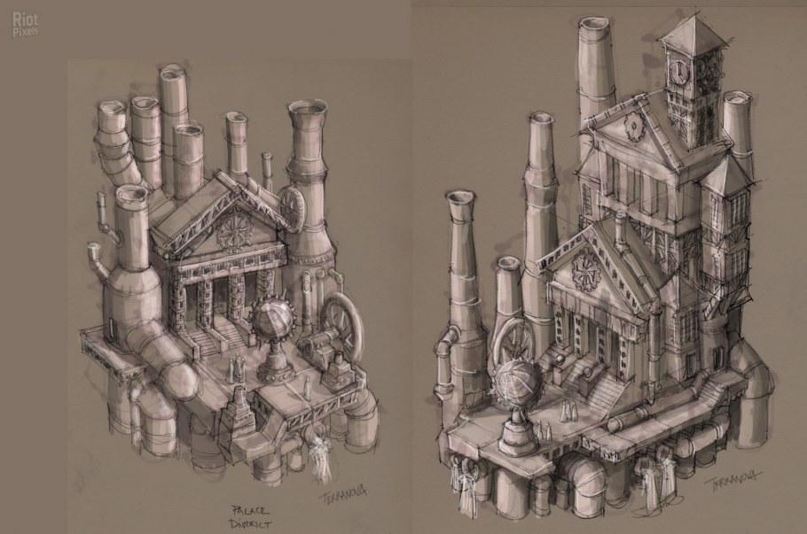 Город Винчи Rise of Legends