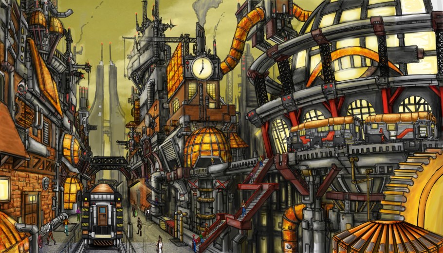 Винтовая лестница в готическом стиле