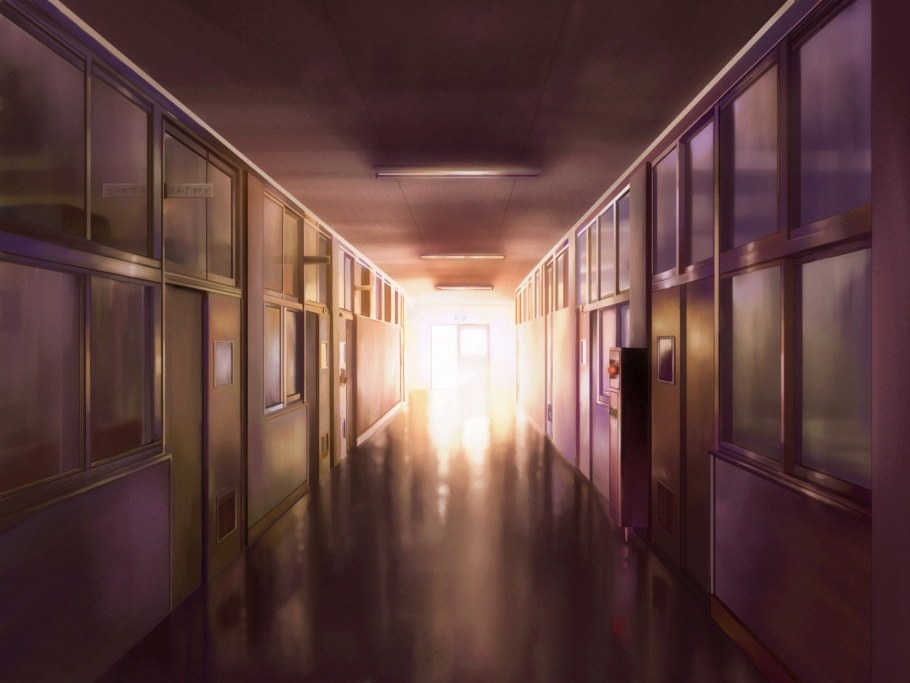 Коридор школы фон