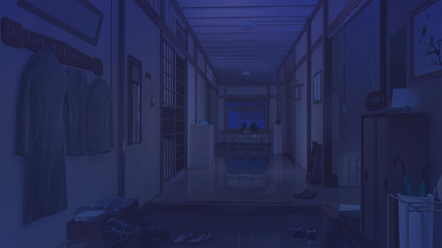 Спальня гача лайф ночью аниме