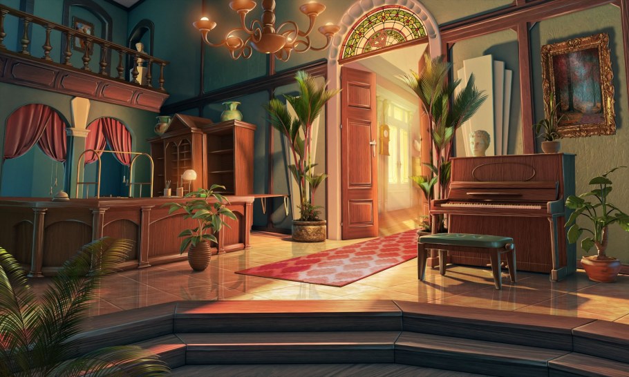 Арты комнаты для фона