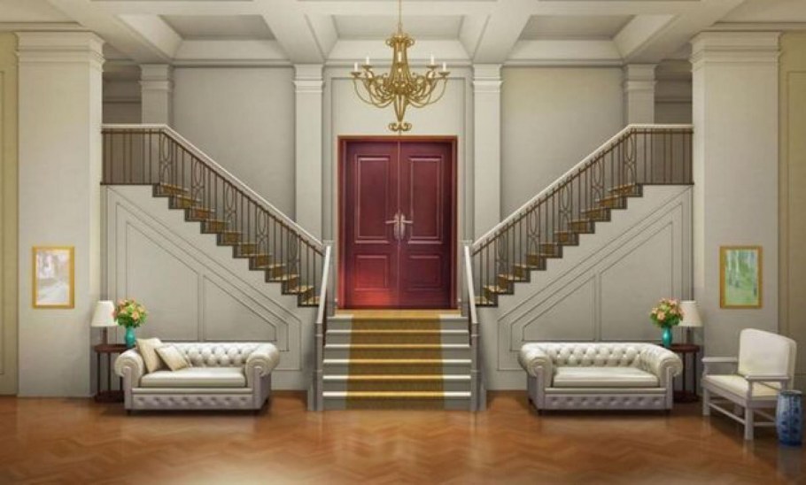 Аниме дом прихожая