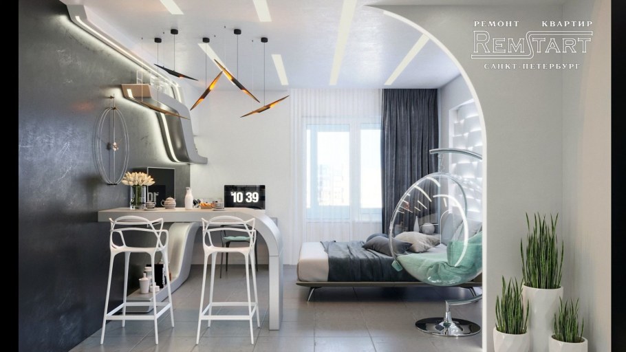 Стиль футуризм в интерьере квартиры