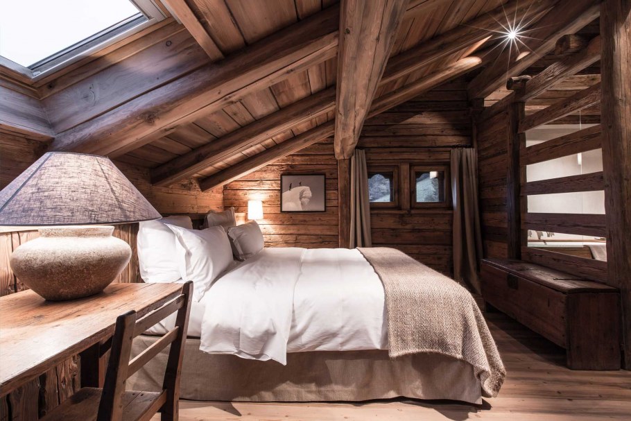 Мансарда Шале интерьер