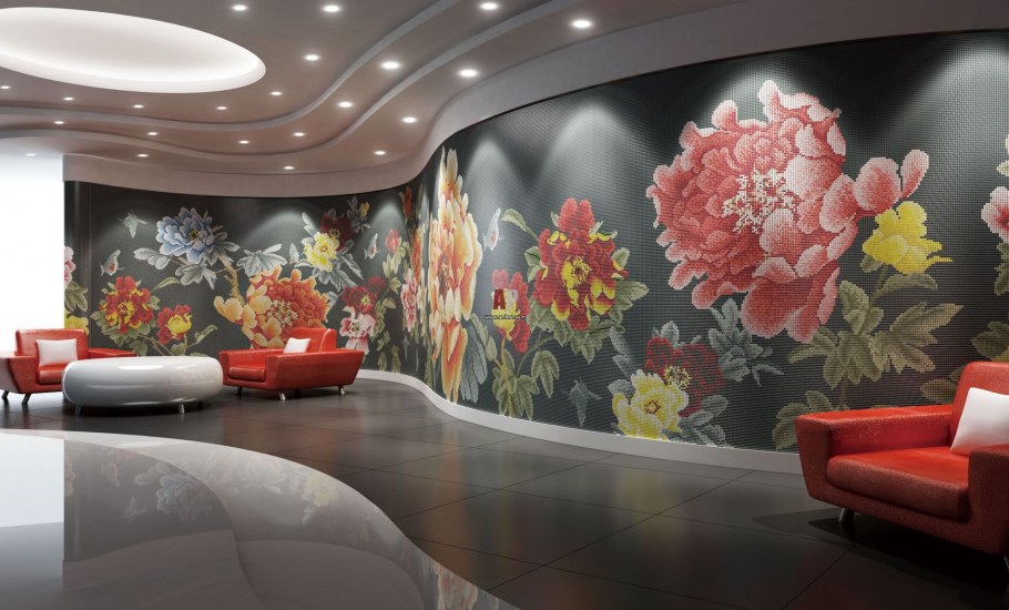 Художественная мозаика в интерьере