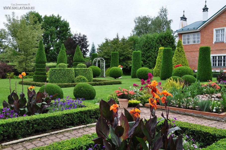 Партер - орнаментальный цветник
